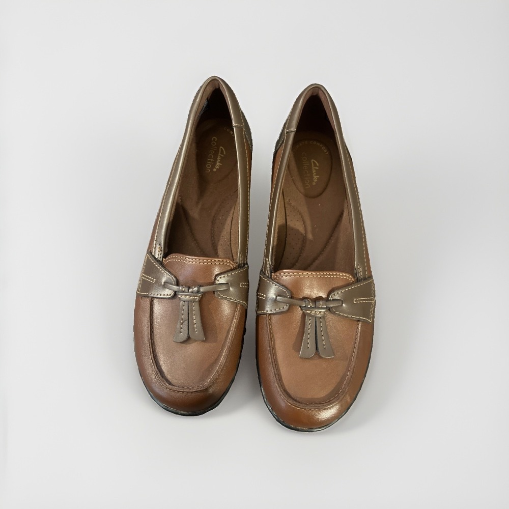 Clark's women's size 7.5 Ashland Bubble Loafers Slip Ons